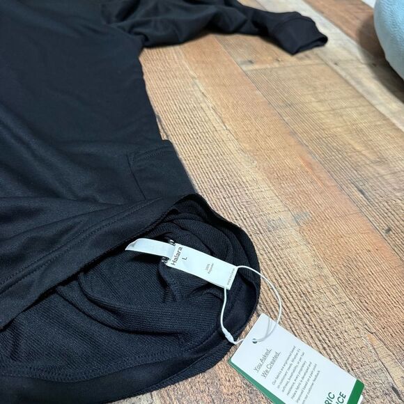 Long Sleeve Backless Side Pocket Casual Romper-Front and Back Wearable NWT L - Picture 12 of 15